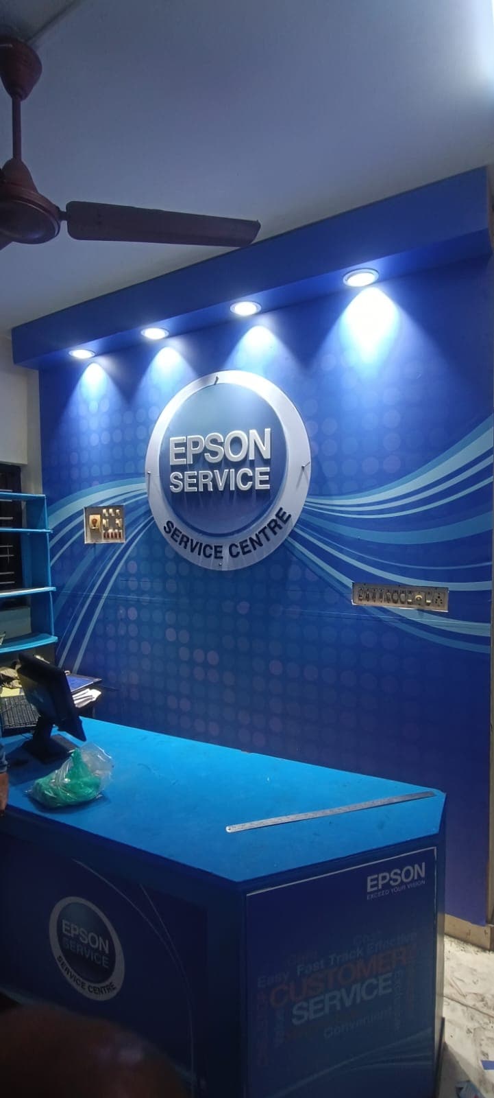 Company Reception Signage